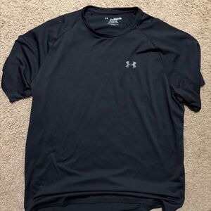 Under Armour Men's Dark Gray Short Sleeve Tee